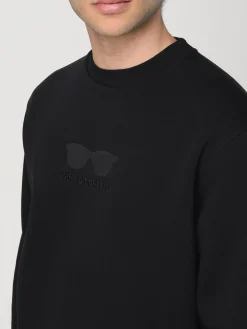 Felpa a girocollo con logo Karl Lagerfeld