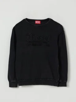 Felpa a girocollo con logo Diesel