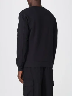 Felpa a girocollo con logo C.P. Company