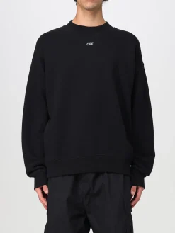 Felpa a girocollo con maxi logo Off-white