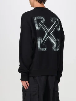 Felpa a girocollo con maxi logo Off-white