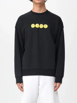 Felpa a girocollo con maxi logo Barrow