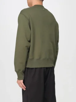 Felpa a girocollo con mini logo Ami Paris