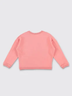 Felpa a girocollo con scritta Bonpoint