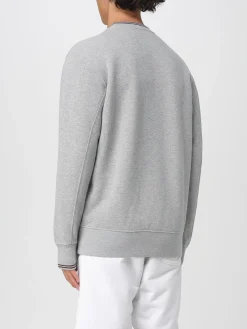 Felpa a girocollo in cotone con logo Autry