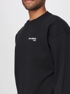 Felpa a girocollo in cotone con logo Axel Arigato