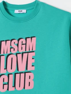 Felpa a girocollo MSGM Kids