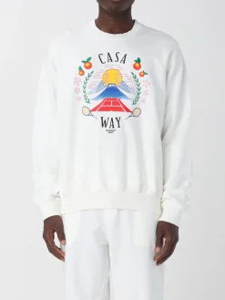 Felpa a girocollo stampata Casablanca