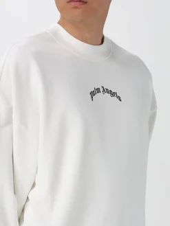 Felpa a girocollo stampata Palm Angels