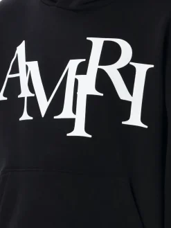 Felpa basic Amiri in cotone con logo