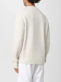 Felpa basic Autry in cotone con logo ricamato