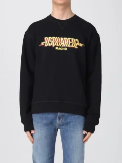 Felpa basic Dsquared2 in cotone con logo