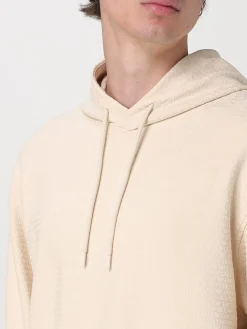 Felpa basic Emporio Armani in misto cotone