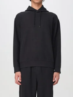 Felpa basic Emporio Armani in misto cotone