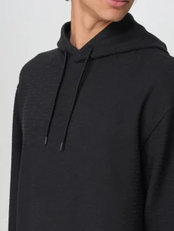 Felpa basic Emporio Armani in misto cotone