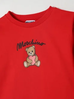Felpa basic Moschino in cotone con logo