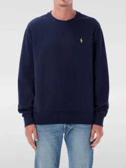 Felpa basic Polo Ralph Lauren in misto cotone