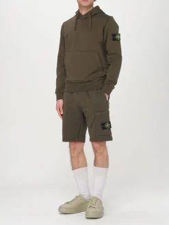 Felpa basic Stone Island in cotone