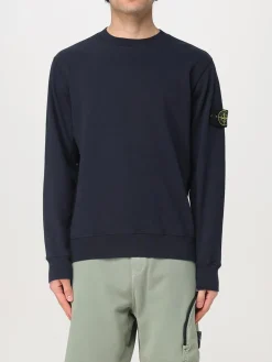 Felpa basic Stone Island in cotone
