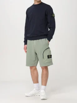 Felpa basic Stone Island in cotone