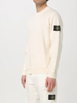 Felpa basic Stone Island in cotone