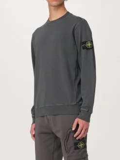 Felpa basic Stone Island in cotone