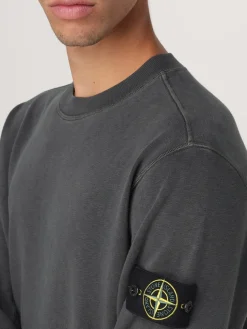 Felpa basic Stone Island in cotone