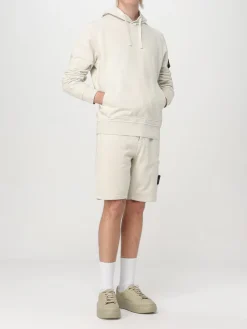 Felpa basic Stone Island in cotone