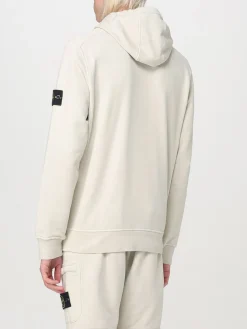 Felpa basic Stone Island in cotone