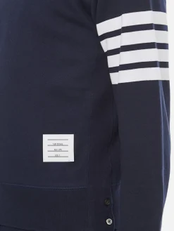 Felpa basic Thom Browne in cotone