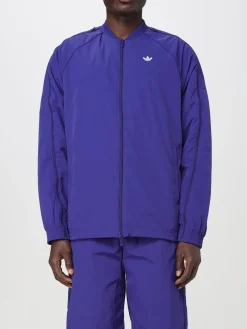 Felpa bomber in nylon con zip Adidas Originals