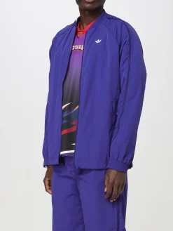 Felpa bomber in nylon con zip Adidas Originals