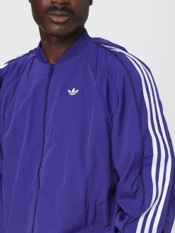 Felpa bomber in nylon con zip Adidas Originals