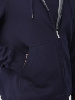 Felpa con cappuccio Brunello Cucinelli in cotone