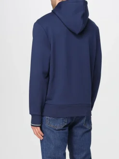 Felpa con cappuccio e logo Fred Perry