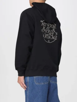 Felpa con cappuccio e logo Drôle De Monsieur