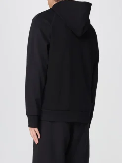 Felpa con cappuccio e logo Saggy Boss in misto cotone