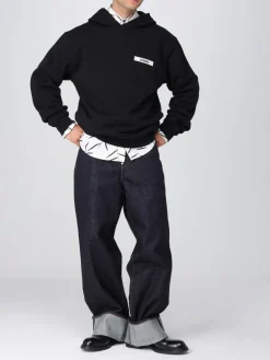 Felpa con cappuccio e logo Jacquemus