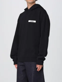 Felpa con cappuccio e logo Jacquemus