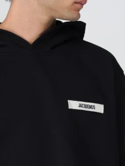 Felpa con cappuccio e logo Jacquemus