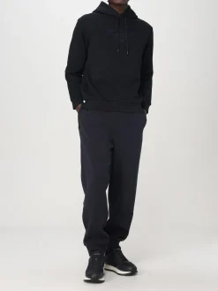 Felpa con cappuccio Emporio Armani in cotone