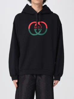 Felpa con cappuccio GG Gucci in cotone