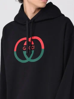 Felpa con cappuccio GG Gucci in cotone