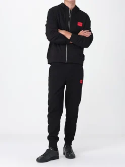 Felpa con cappuccio Hugo in cotone