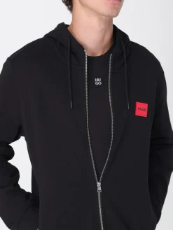 Felpa con cappuccio Hugo in cotone