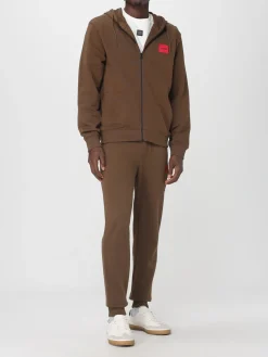 Felpa con cappuccio Hugo in cotone