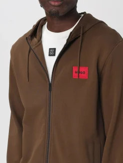 Felpa con cappuccio Hugo in cotone