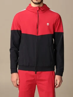 Felpa con cappuccio Hydrogen in nylon bicolor