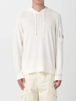 Felpa con cappuccio in cotone C.P. Company