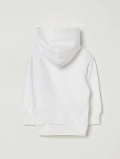 Felpa con cappuccio in cotone con logo Diesel